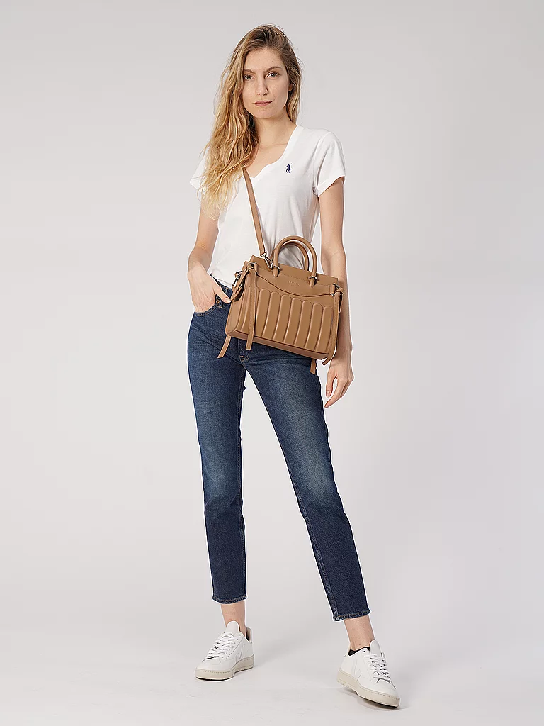 Vêtements Polo Ralph Lauren T shirt col en V en jersey pour Femme - vue 6